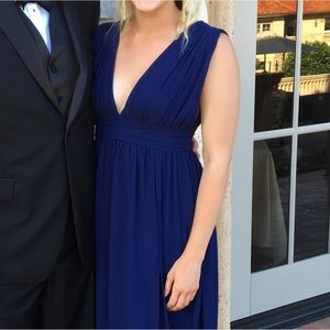 Lulus Blue Floorlength Maxi